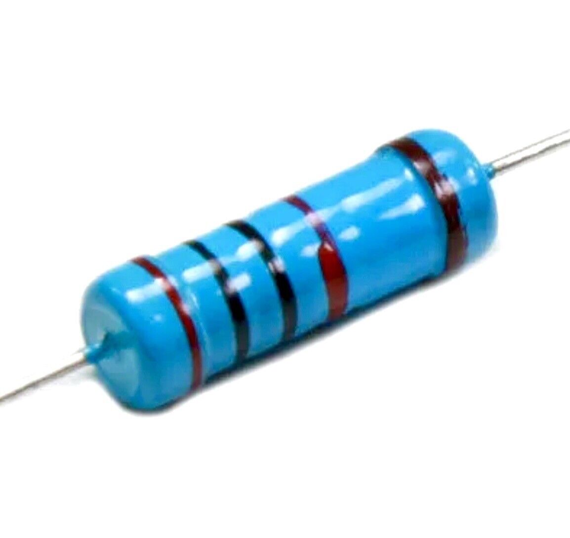 5Pcs 5W 5 Watt Metal Film Resistors MFR Power Resistors ±1% 1-2.2MΩ Replacement