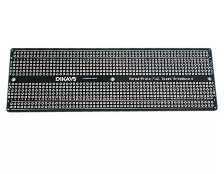 1PC 157x51mm Double Sided FR4 Breadboard Prototype PCB Solder Board All Colours