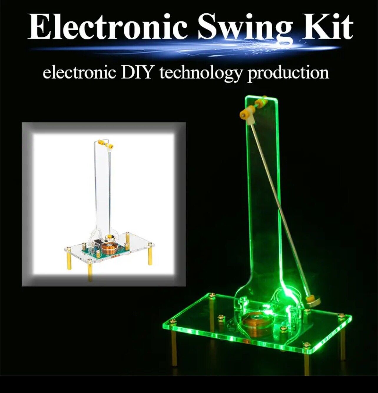 DIY Electronic Swing Kit Electromagnetic Swing Induction Teaching Welding Parts