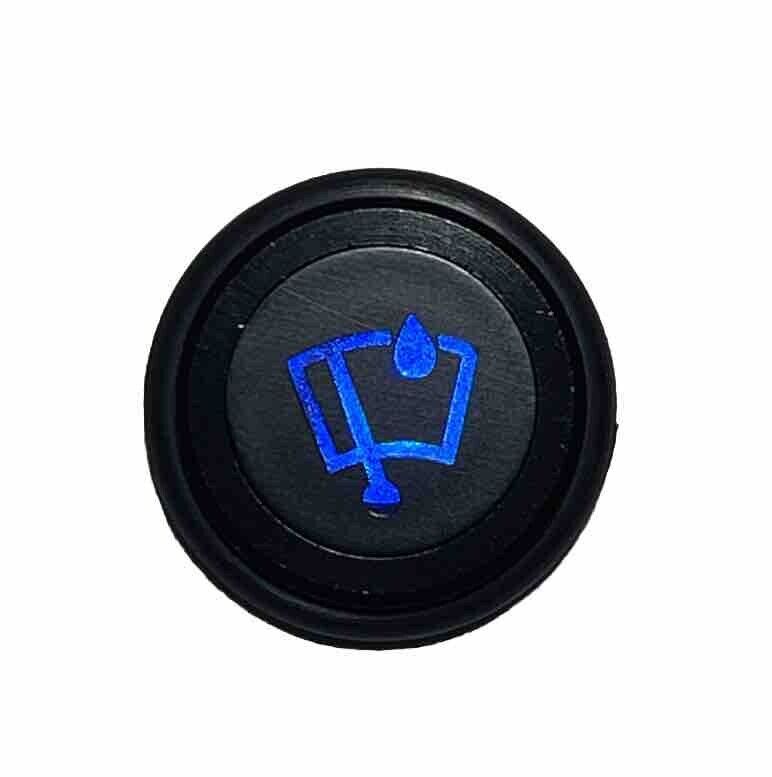 14mm BLUE WIPERS LED Dash Panel Warning Pilot Light Indicator Lamp Car 12-36V