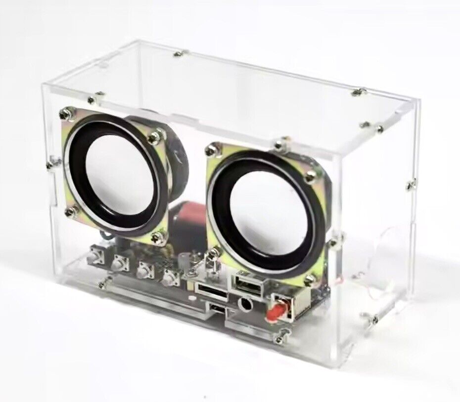DIY Bluetooth Speaker Kit Inc Battery Component for Electronics Project Practice