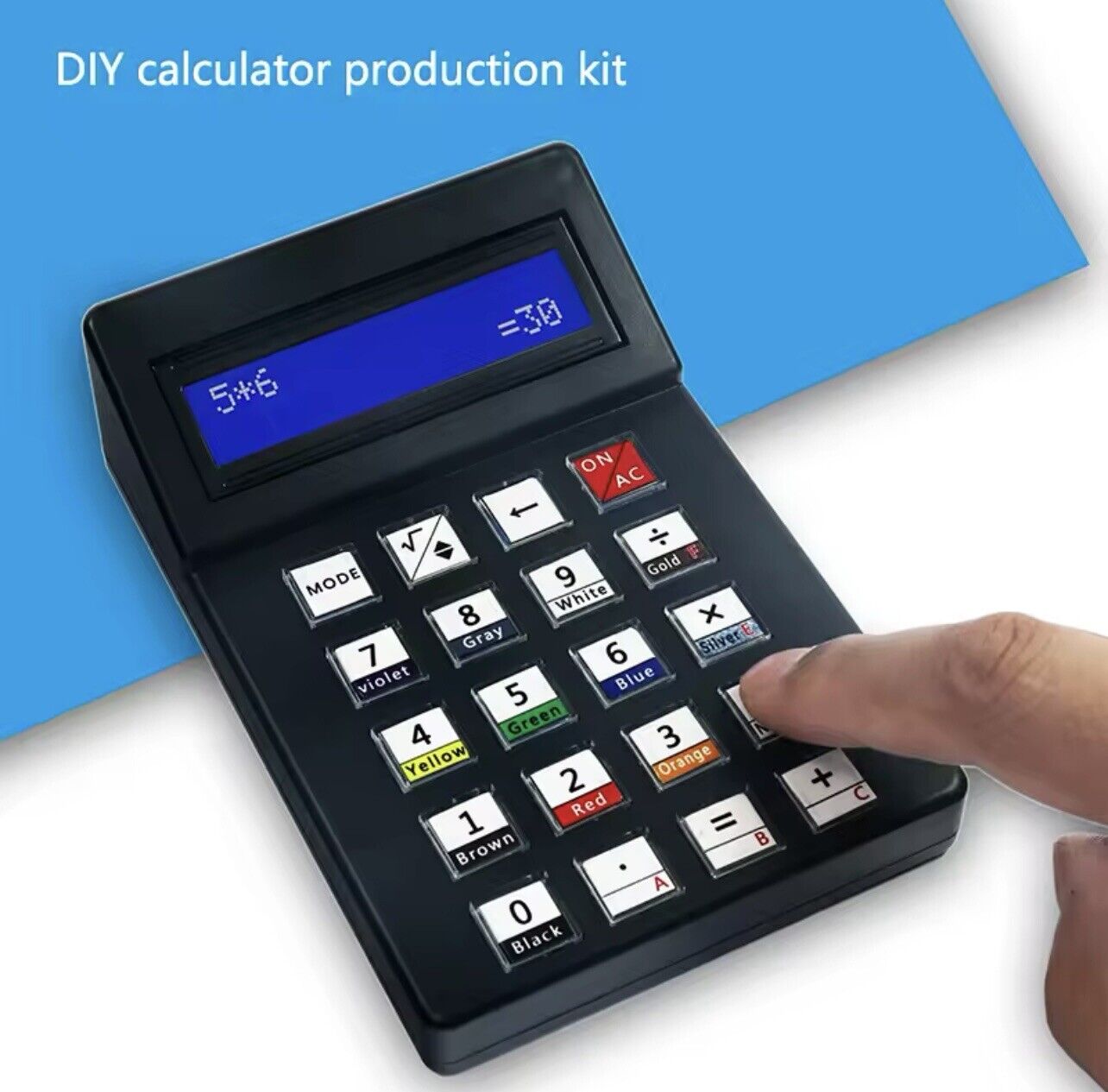 Calculator Electronic Production DIY Kit 51 Microcontroller Welding Exercise