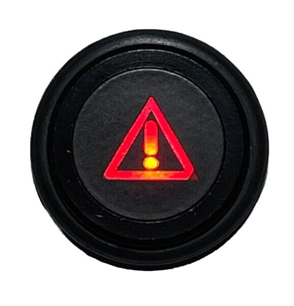 14mm RED CRITICAL WARNING LED Dash Panel Pilot Light Indicator Lamp Car 12V-36V