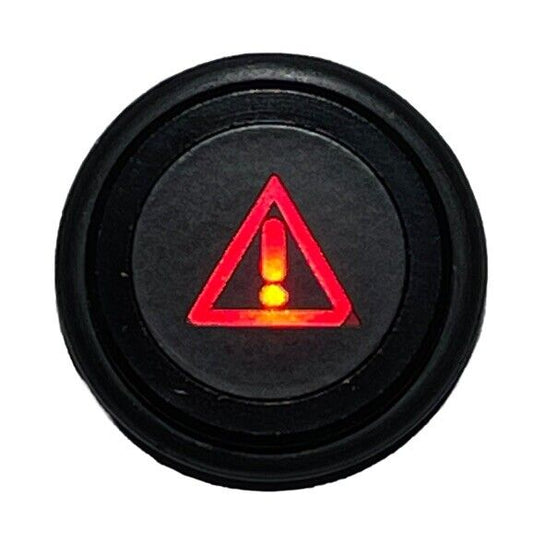 14mm RED CRITICAL WARNING LED Dash Panel Pilot Light Indicator Lamp Car 12V-36V