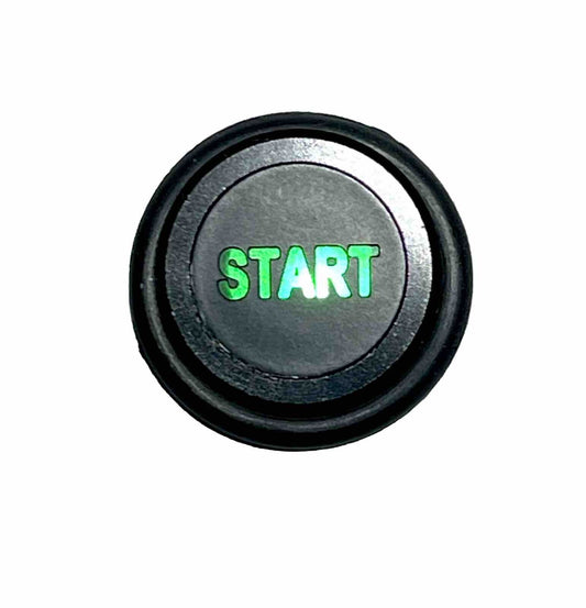 14mm GREEN START LED Dash Panel Warning Pilot Light Indicator Lamp Car 12V-36V