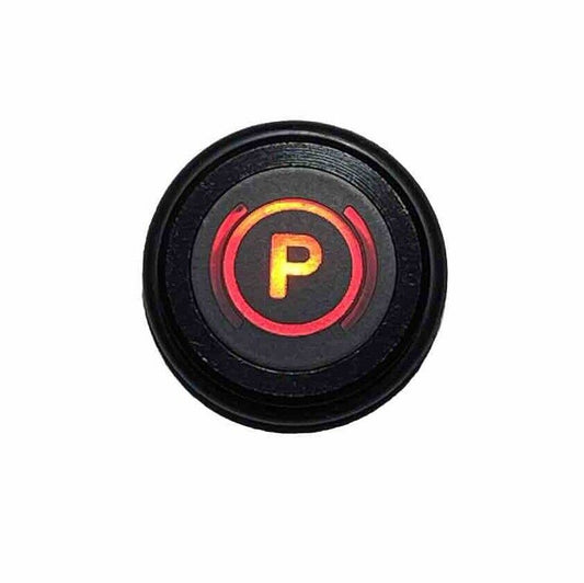 14mm RED PARK BRAKE Dash Panel Warning Pilot Light Indicator Lamp Car 12-36V