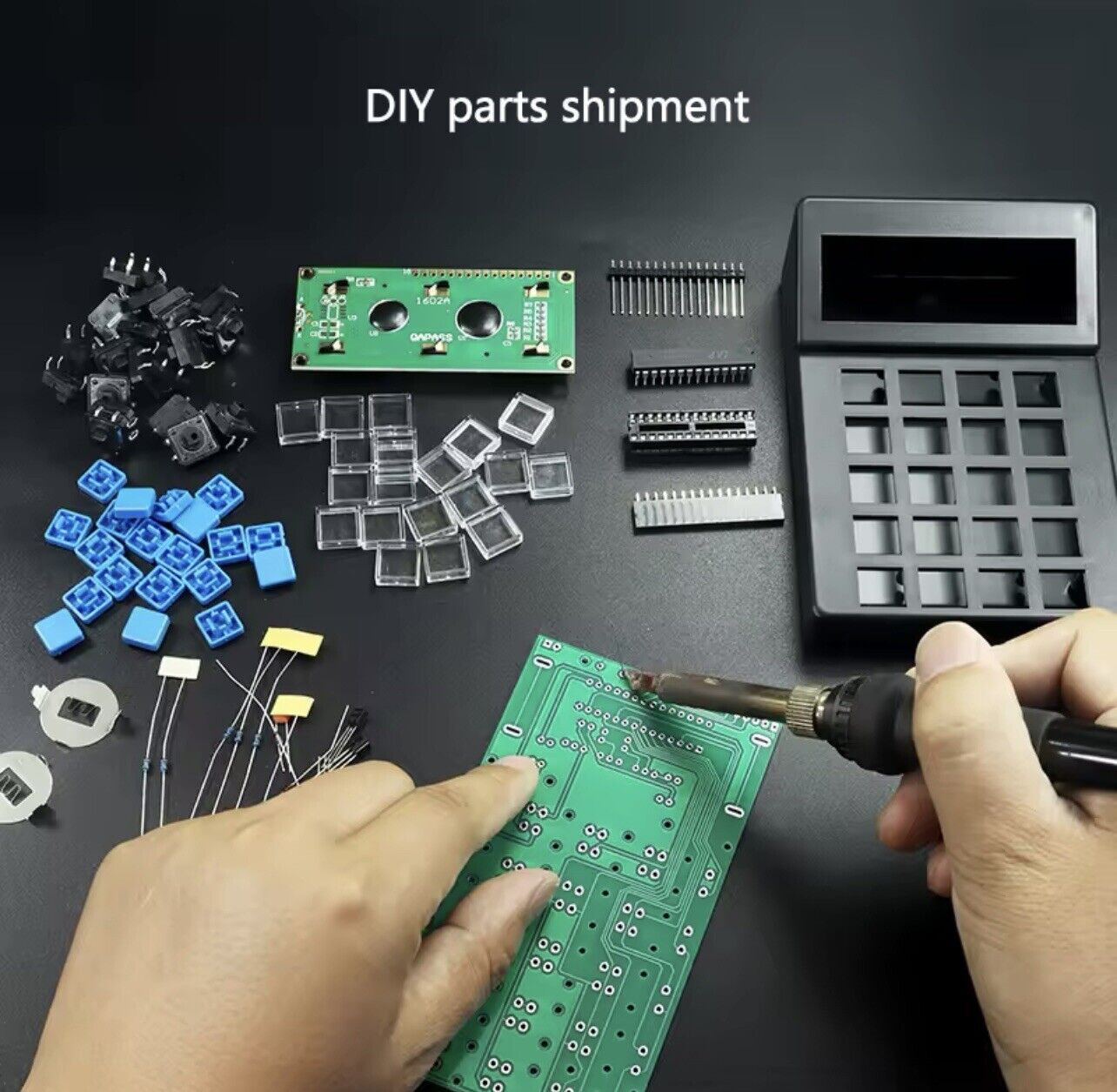 Calculator Electronic Production DIY Kit 51 Microcontroller Welding Exercise