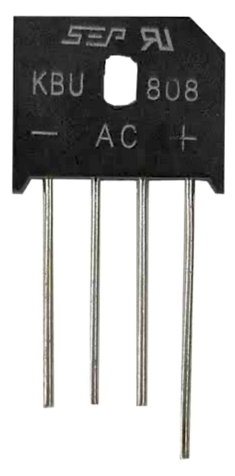 5PCS KBU808 800V 8A Full Wave Silicon Bridge Rectifier Electronics DIY (SIP4)