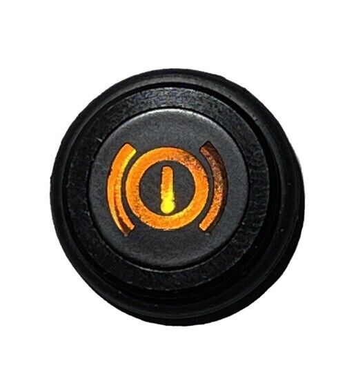14mm YELLOW WARNING Dash Panel Warning Pilot Light Indicator Lamp Car 12-36V
