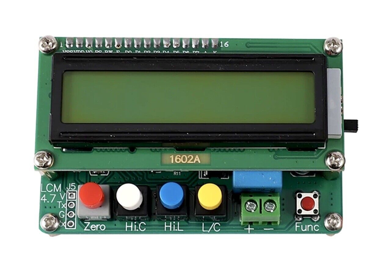 Precision Digital LC100-A LCD High Inductance Capacitance L/C Meter Tester DIY