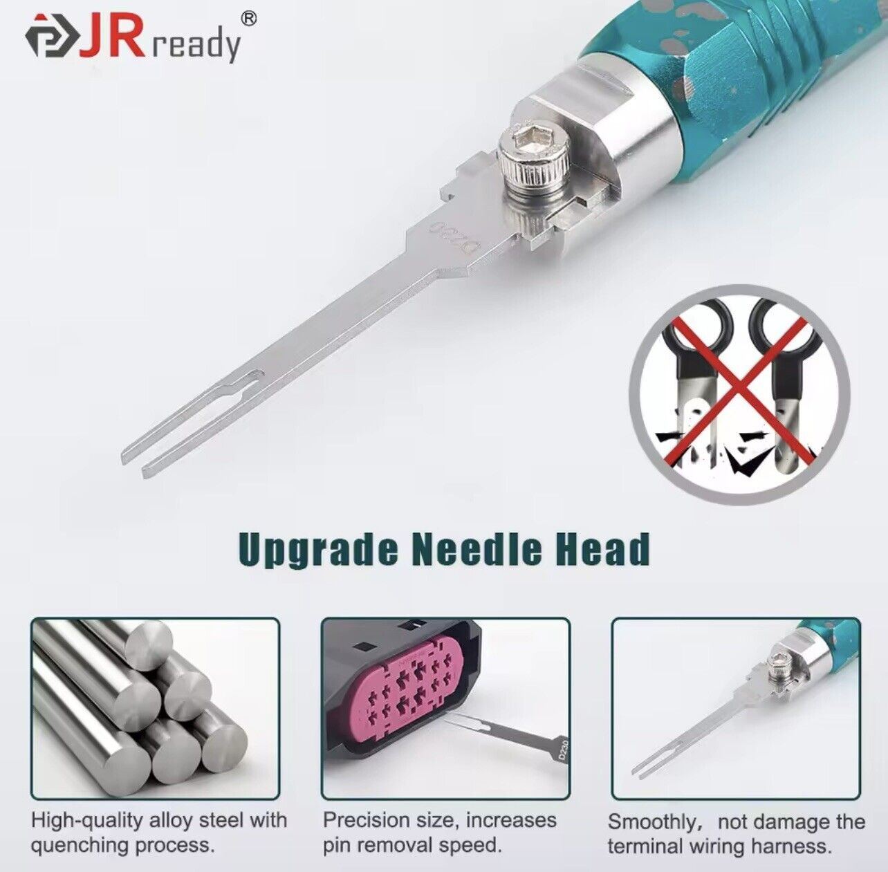 JR ready ST5255 Deutsch Pin Removal Tool Pin Socket NLok Bosch JPT Molex Removal