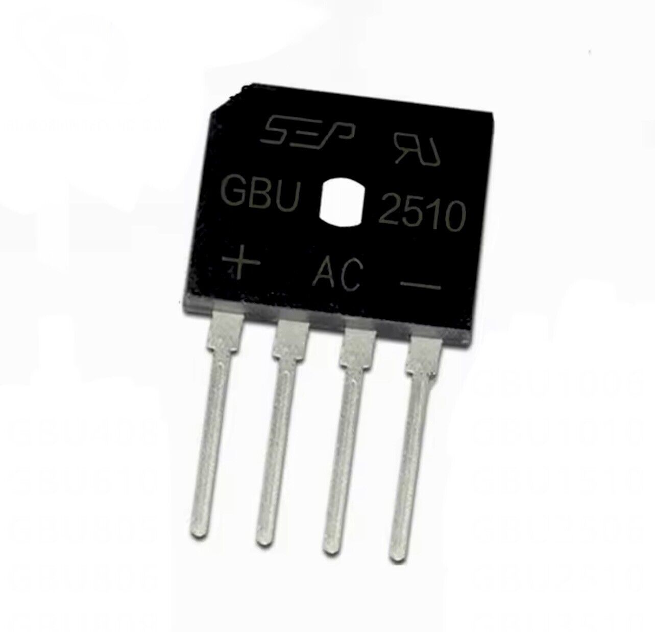 5PCS KBU808-KBU1510 GBU1010-GBU3510 KBPC1010 KBJ3510 SEP & MIC Bridge Rectifiers