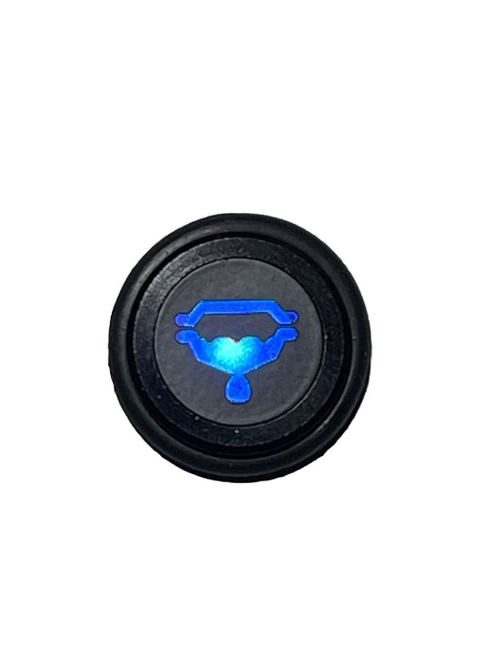 14mm BLUE RADIATOR TANK Dash Panel Warning Pilot Light Indicator Lamp Car 12-36V