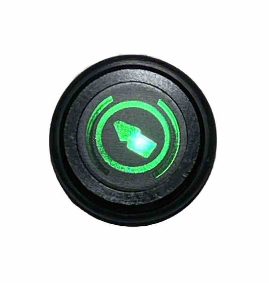 14mm GREEN CRUISE ACTIVE LED Dash Panel Warning Pilot Indicator Lamp Car 12-36V