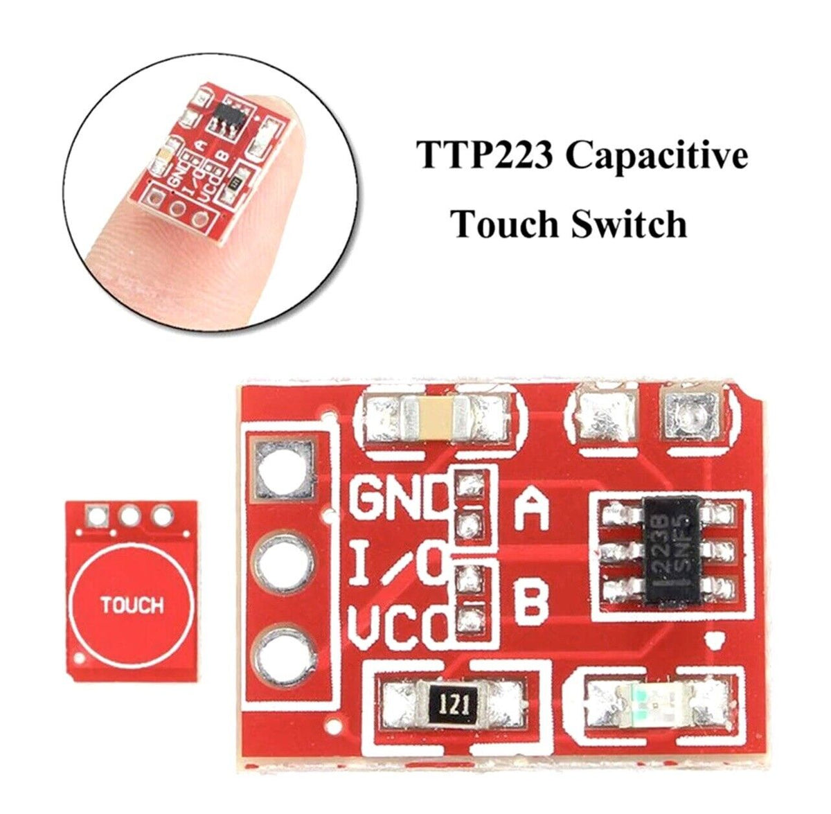 50 StüCk TTP223 Touch Button Modularer Selbstsichernder Kapazitiver Jog Schalter Einkanal Transformation 87382014 50 StüCk TTP223 Touch Button Modularer Selbstsichernder Kapazitiver Jog Schalter Einkanal Transformation 87382014
