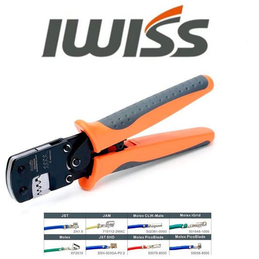 1 X IWISS IWS-3220M Micro Connector Pin-Crimping Tool 32-20AWG PH2.0 XH2.54 JST