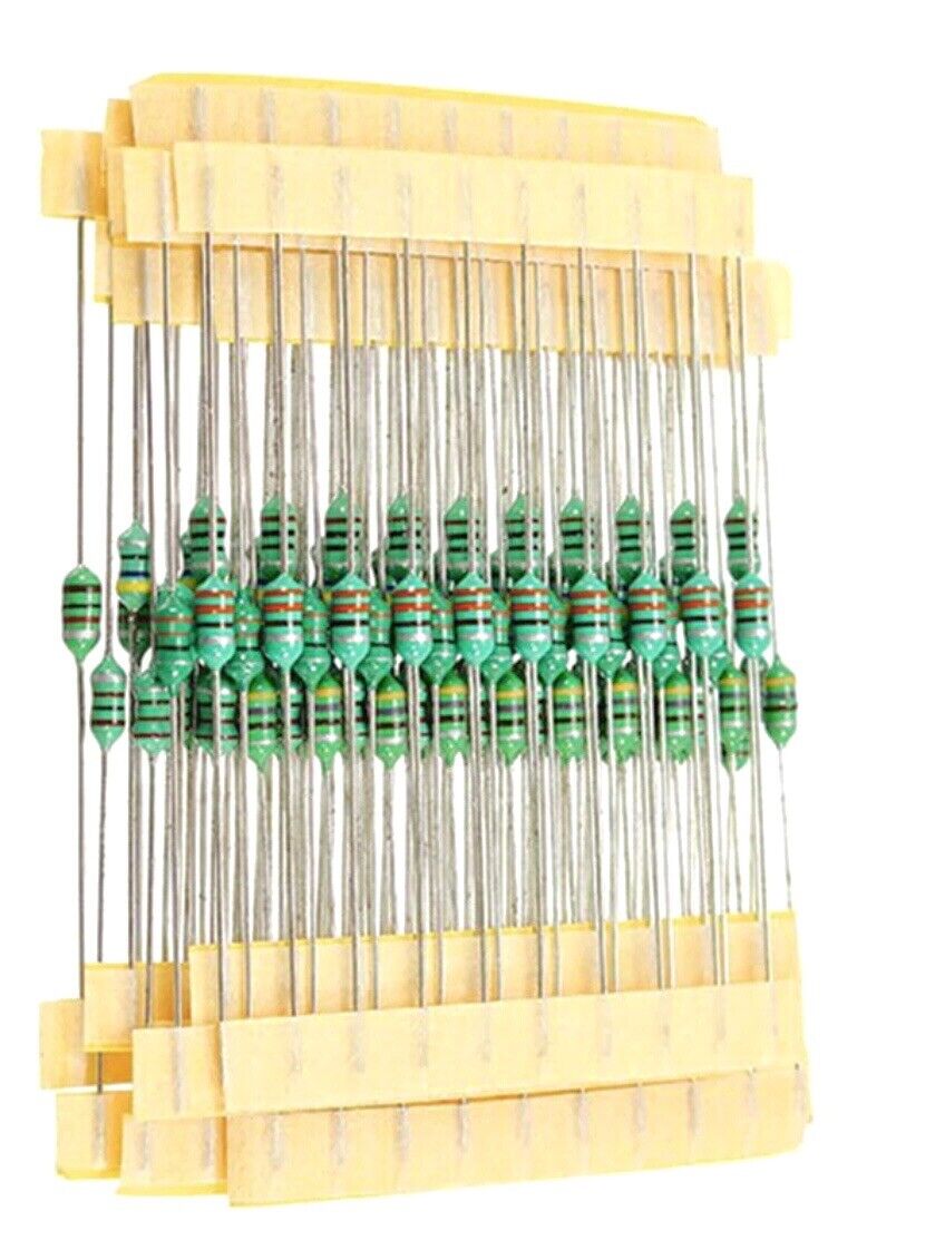 120pcs 1/2W 12 Values 0410 Inductor Kit 10% Tolerance DIY Assortment 1UH-1MH KIT