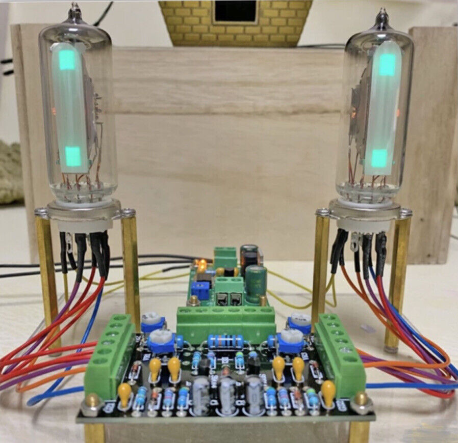 6E2 Cat Eye Röhren-Anzeigemodul – Sound Level Meter Mit Magischem Auge, DC12V 1A
