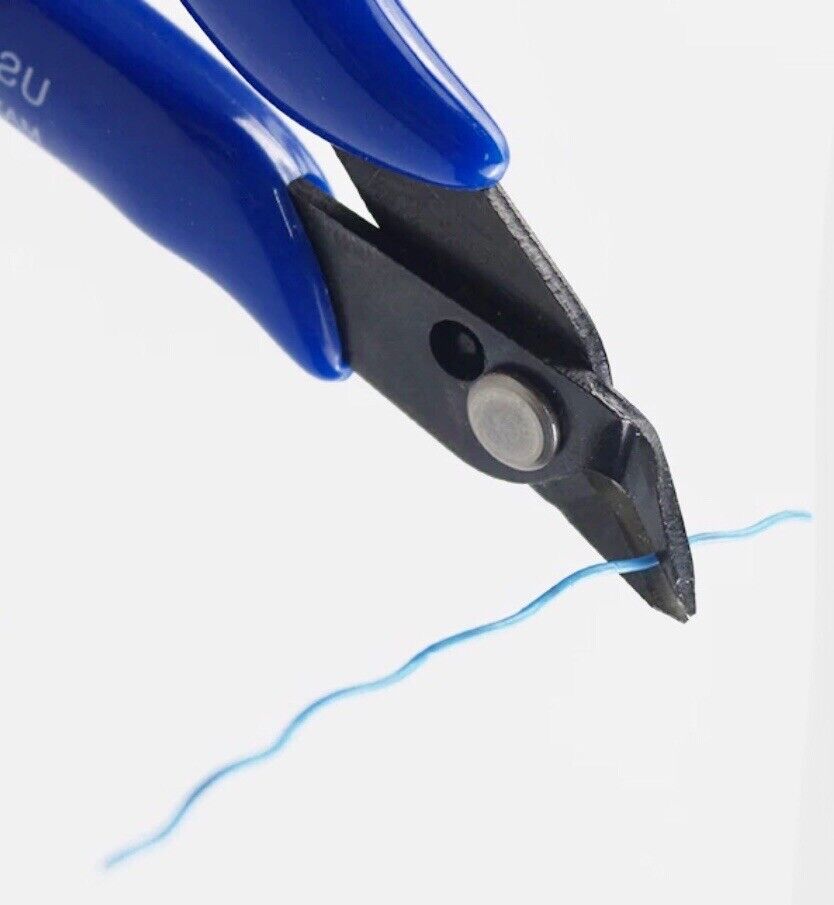 Wire Sharpie Electronic Shear Wire Cable Snips Flush Pliers Nipper Cutting Side Too ...