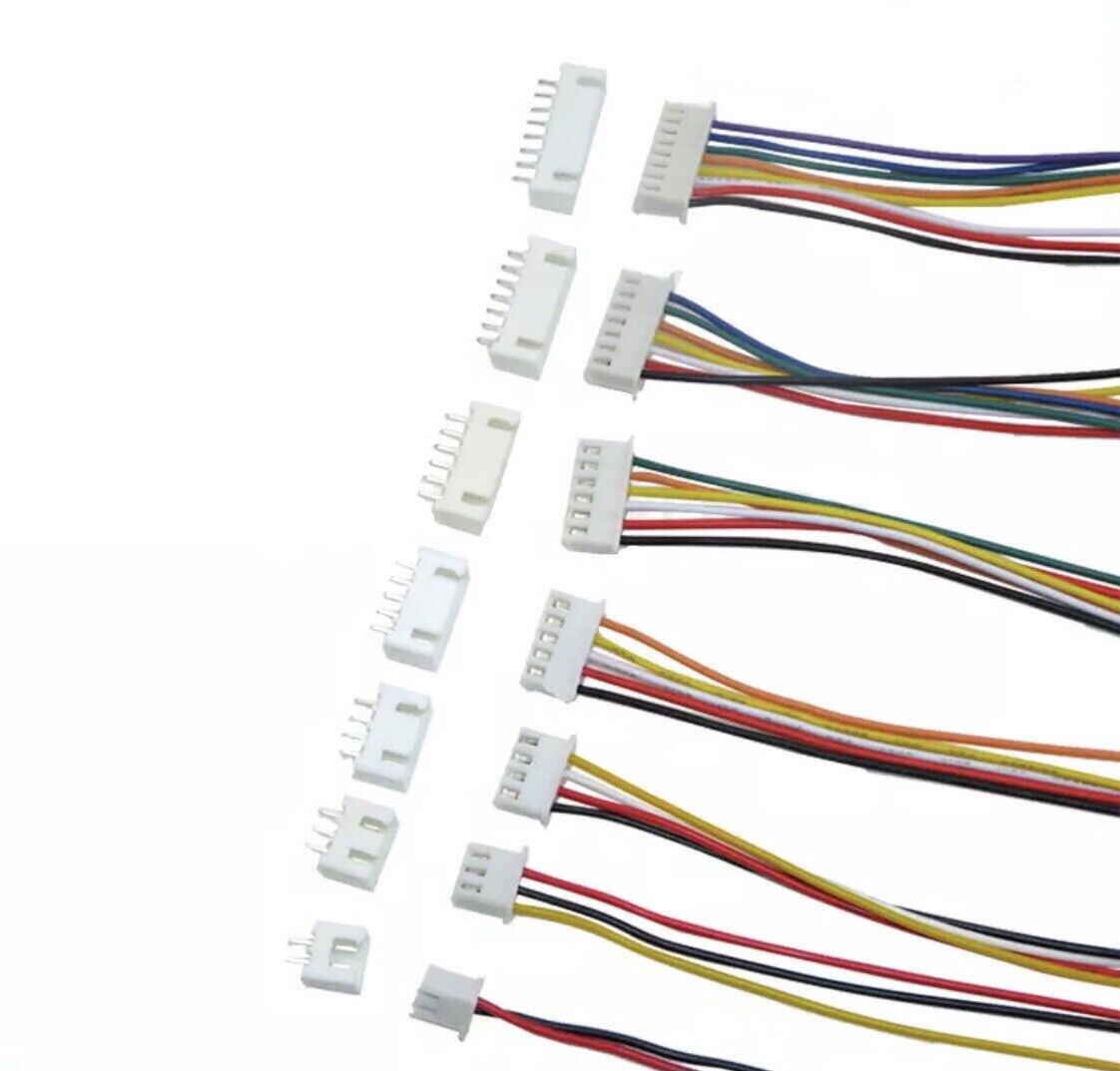 10 Sets 1.25mm JST 4 Pin Wired Micro Connector Quadcopter Electronic Drone 20PCS