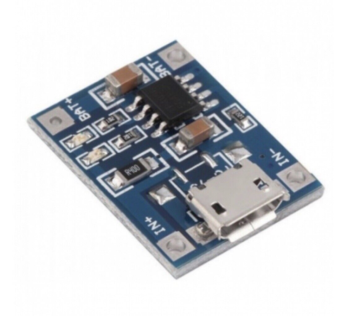 4PCS TP4056 Micro USB Charger Module 5V 1A 18650 Lithium Battery Charger Board