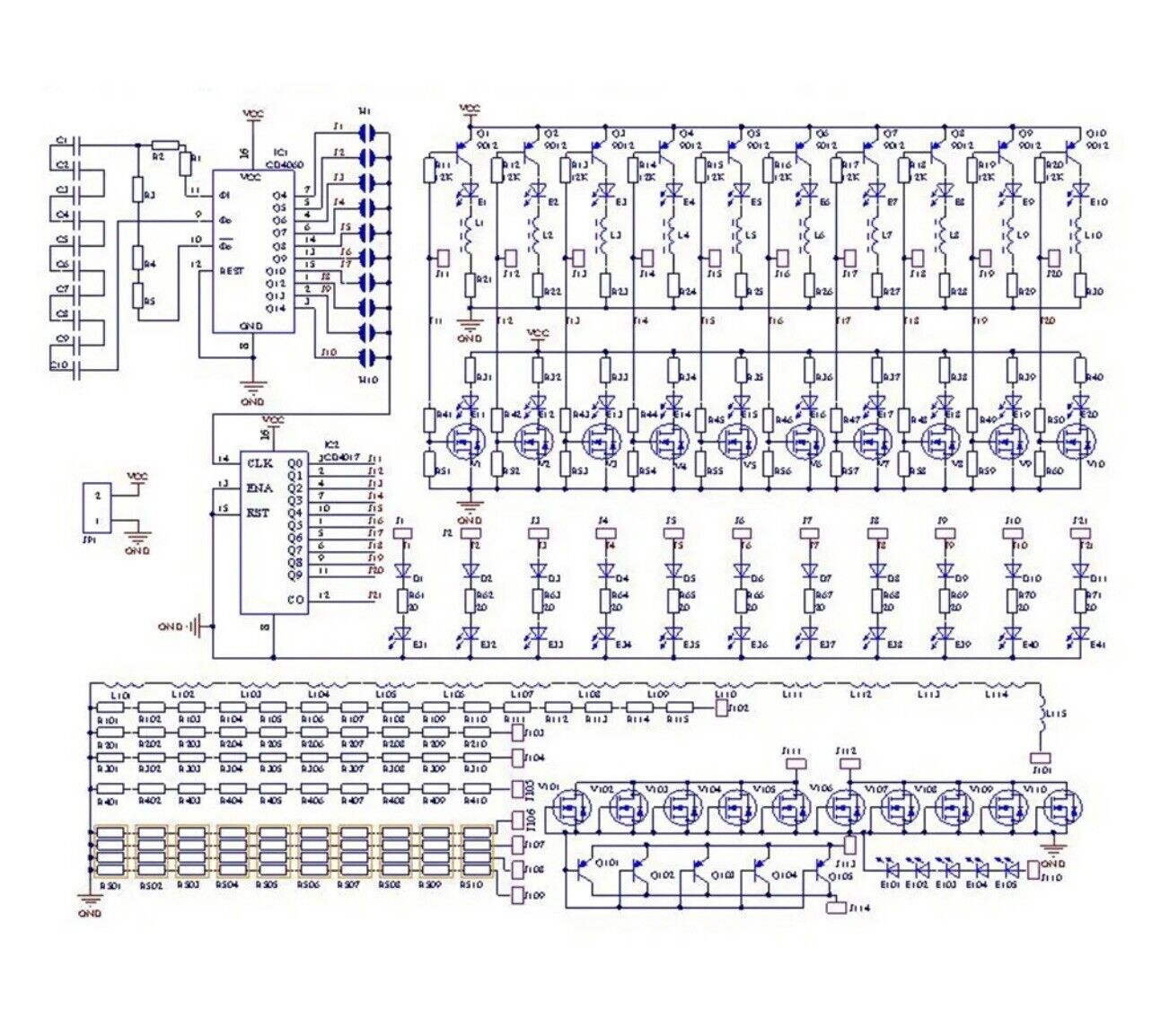 Soldering Practice SMD/SMT 0201 0402 0603 0805 SOT LEDS  DIY Kit Electronic PCB