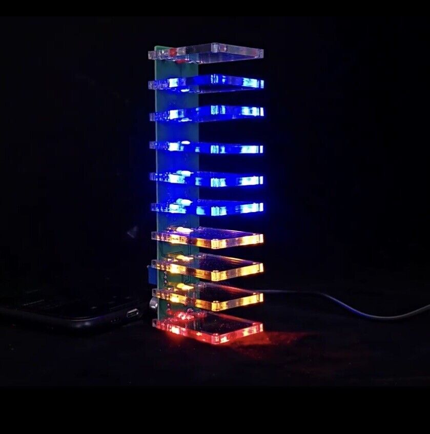 Sound Control Column Voice VU Tower DIY Practical LED Music Crystal SMD Parts