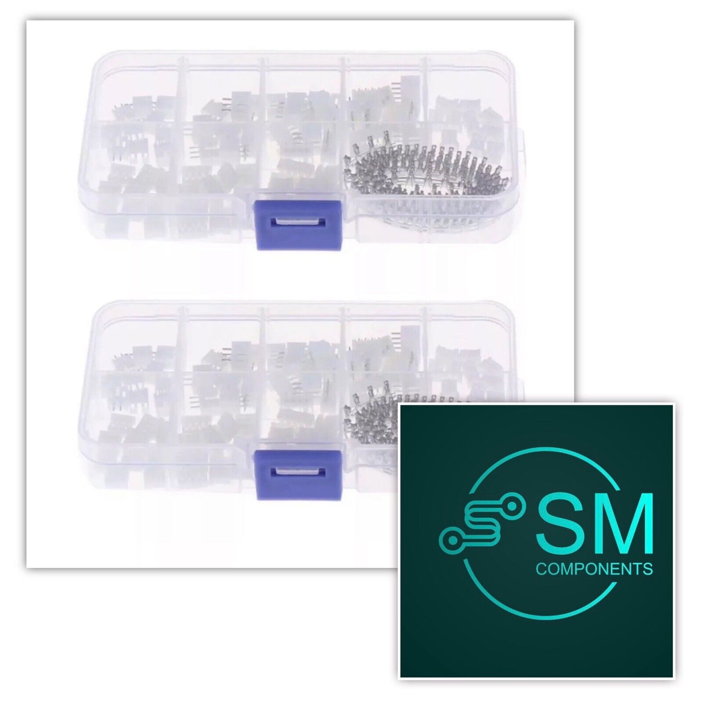 2 X 230pc = 460PCS JST-PH Kit 2/3/4/5Pin PH 2.0mm Metric Pitch Terminal Header