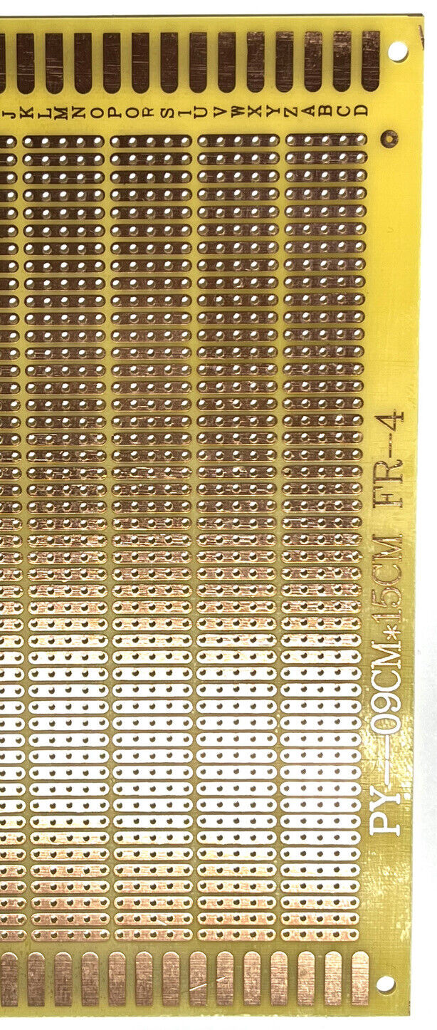 2 X DIY 9 x 15cm FR4 Universal Circuit PCB Board Breadboard Strip Prototype