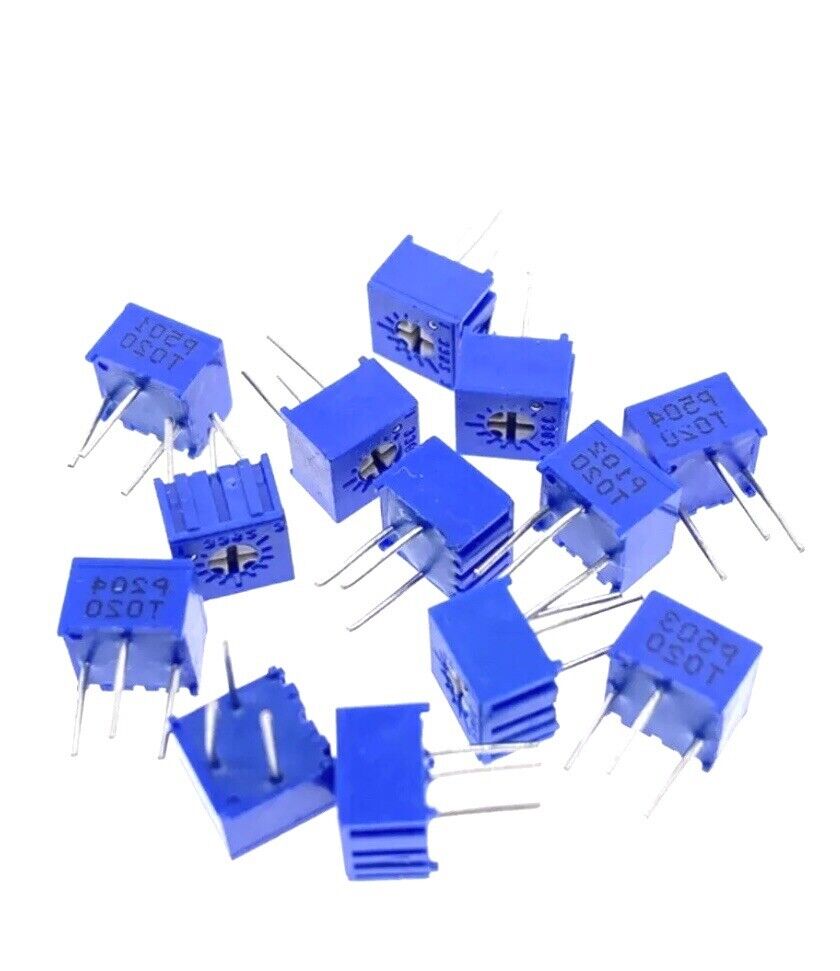 3362P Trimmer Potentiometer 13 Values 13 Piece Variable Resistor 100R-1M DIY Kit