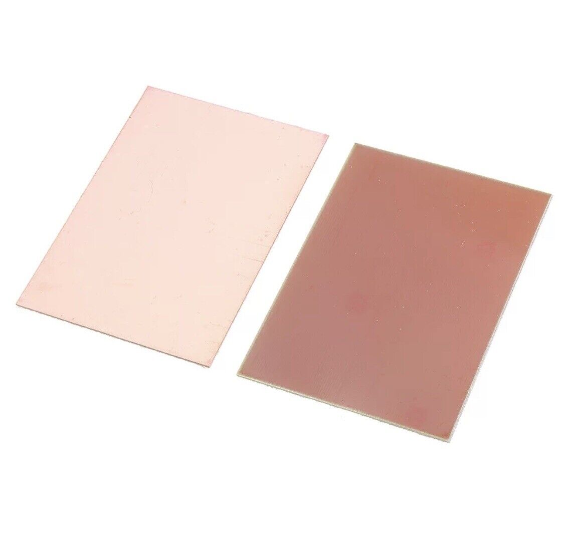 4Pcs FR4 Single Sided Copper Clad DIY Laminate PCB Circuit Board 70 X 50 X 1.5mm