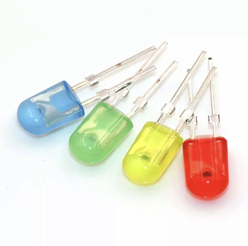Oval Blue 546 LED Light Emitting Led Diode Colour Diffused Head LED, 4 ...