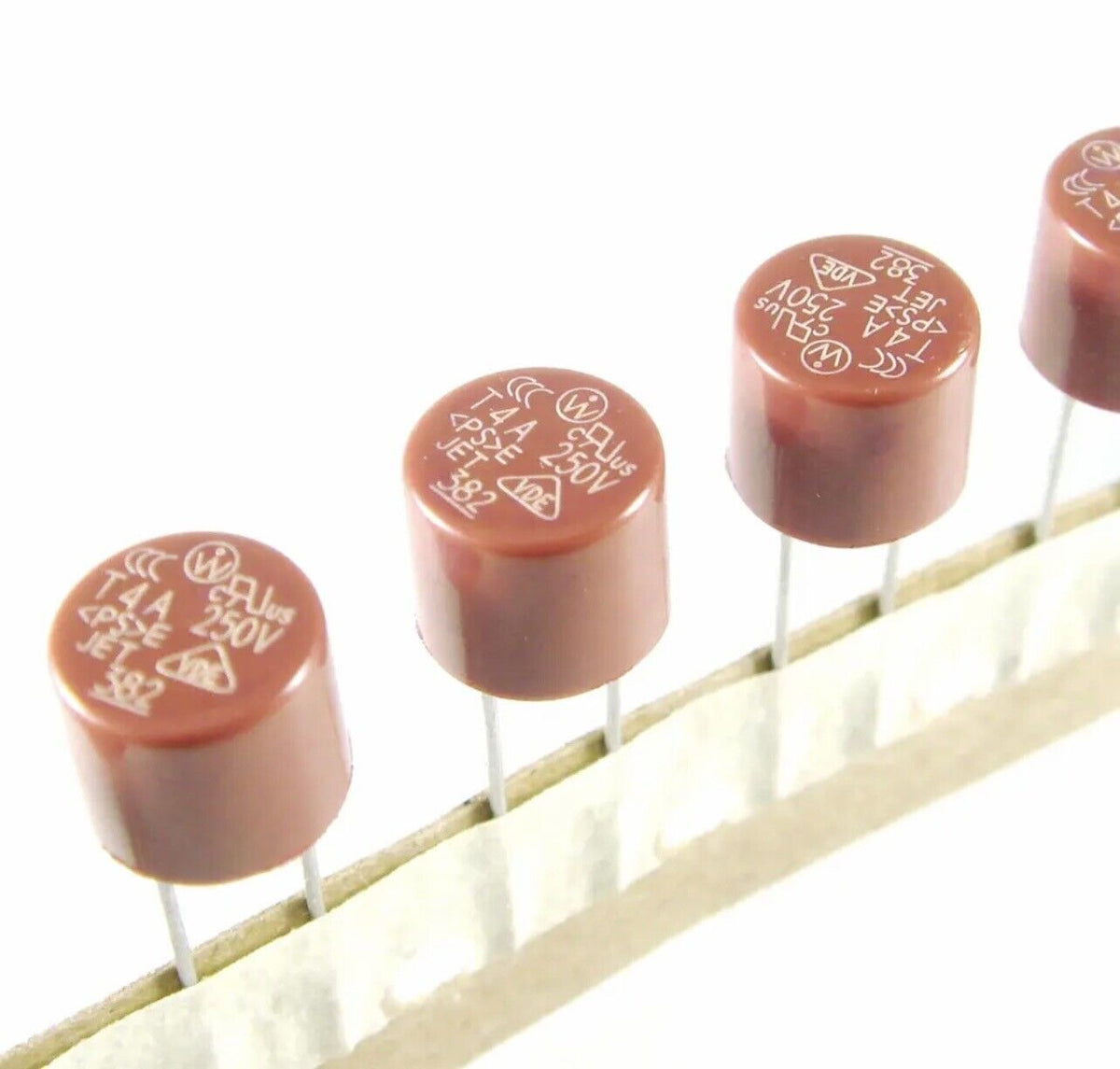 Sm Fuses 60PCS TE5-382 SLOW BLOW Round Plastic Fuse 250V PCB Mount T500mA-T10A ...