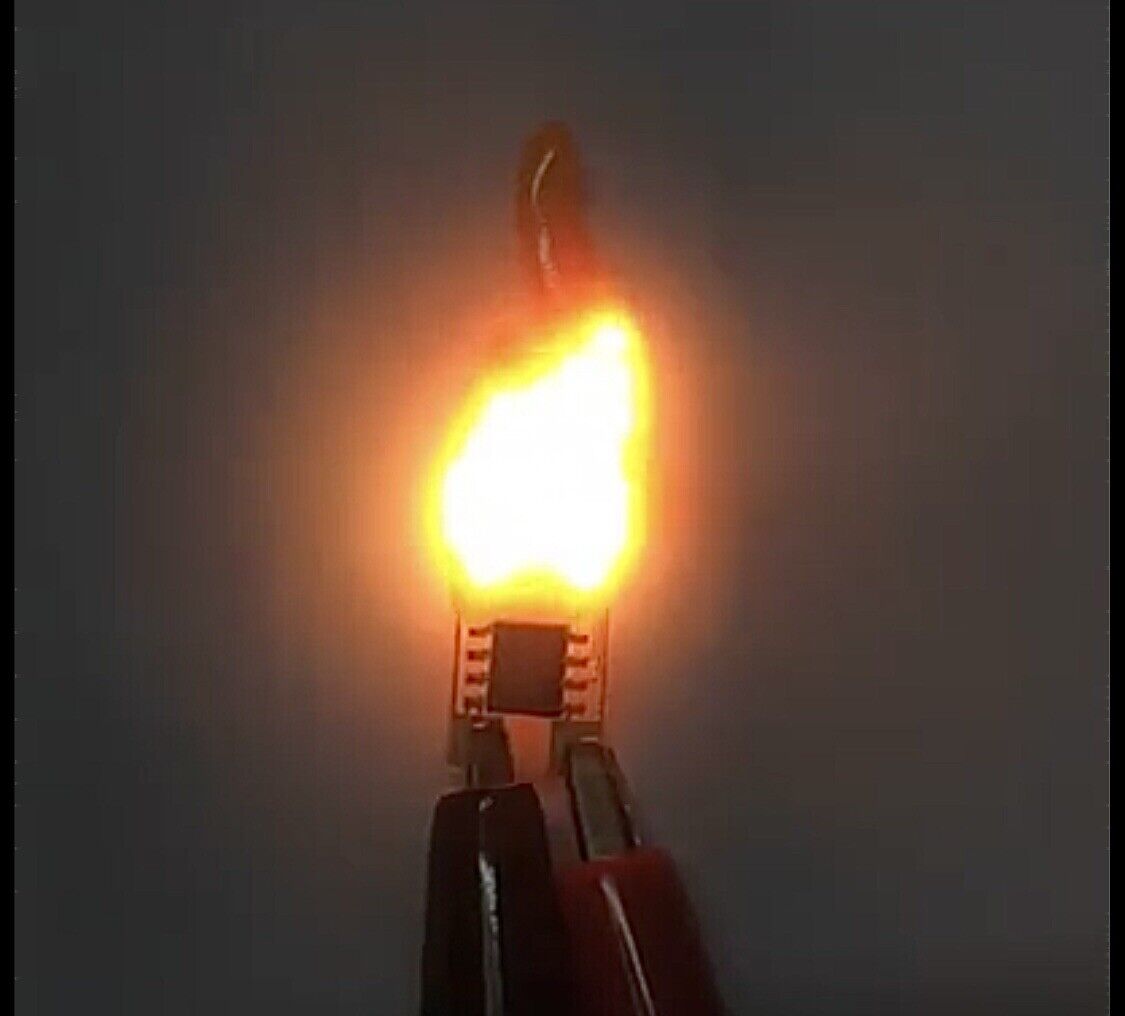 LED Flicker Flame Diode Candle True Colour Flame DIY Candle Light Emitting Diode