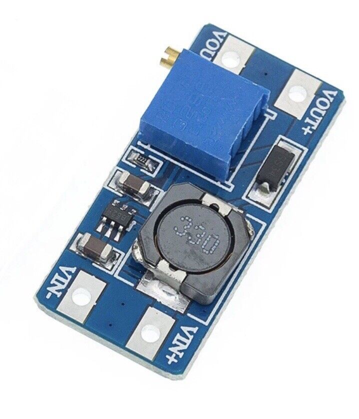 3PCS MT3608 2A Max DC-DC Step Up Power Module Boost Power Module 3-5V to 24V DIY