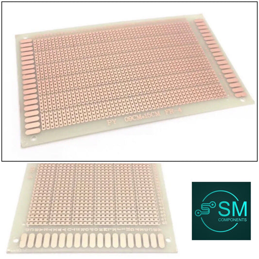 1PC FR-4 PCB Single Sided Perforated Prototype DIY Laminate PCB 150 X 90mm
