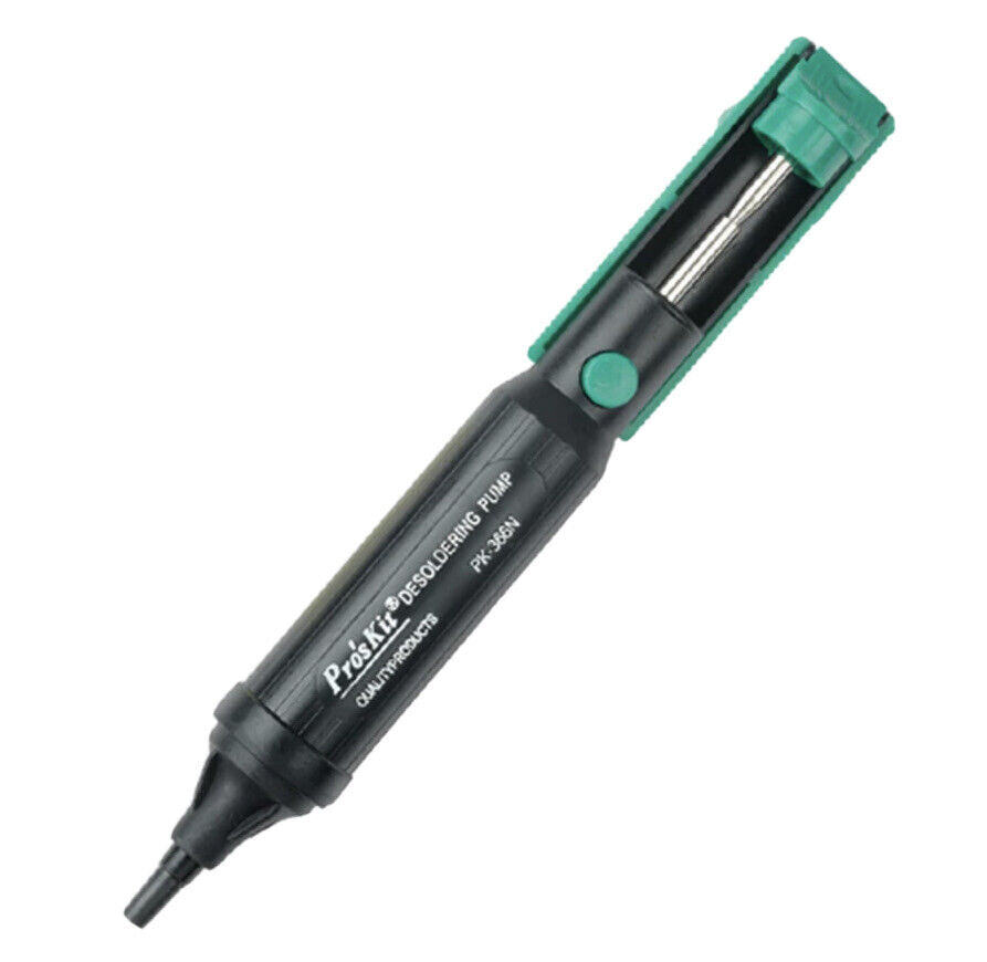 Desoldering Pump 8PK-366N-G 205mm Solder Sucker Soldering Pump DIY Lead Solder