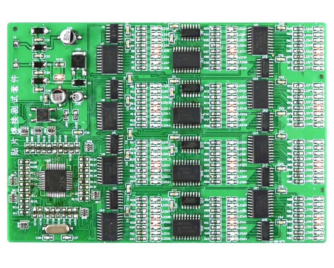 Smd Wire SMD-SMT Soldering Practice Board Huge Component Count LED DIY Kit Elec ...