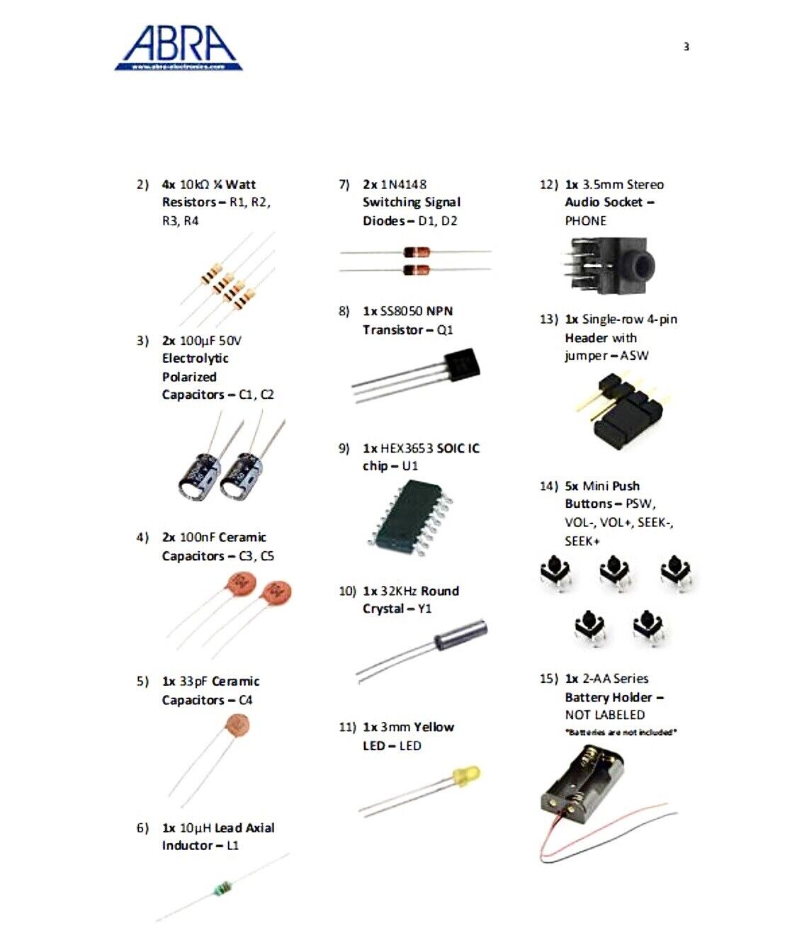 Radio Installation Components DIY Radio Kit 76MHz-108MHz Wireless Stereo FM Audio Receiver DIP+SMD 1 ...