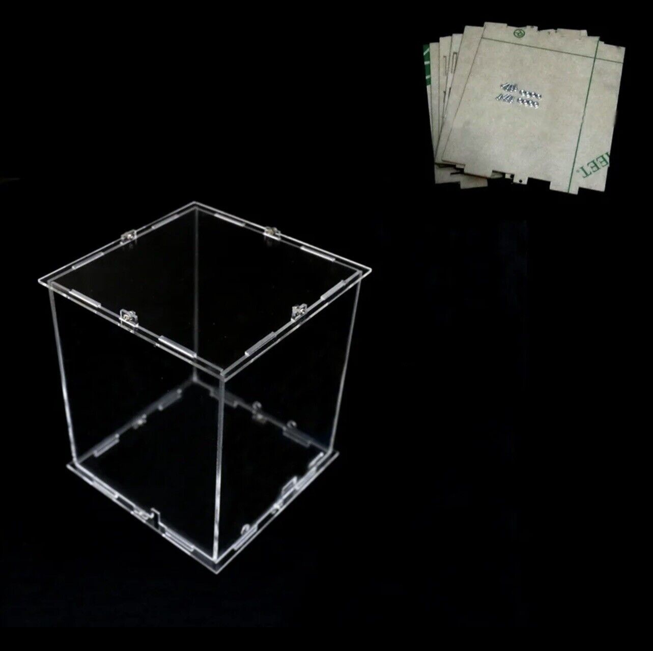4X4X4 RGB 3D 5mm Multicolour Led Infrared Remote Control Light Cube Kit + Case