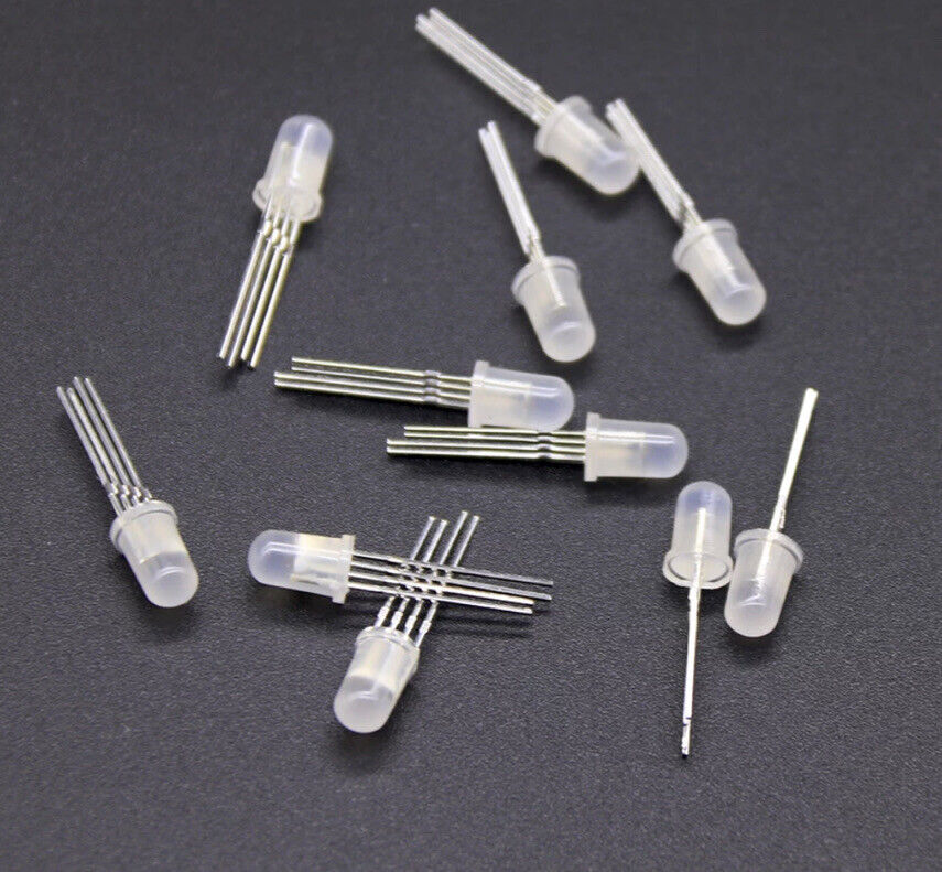 APA106 F5 5mm RGB LED 20pcs WS2812B-SK6812 NeoPixel Comp’ Light Emitting Diode