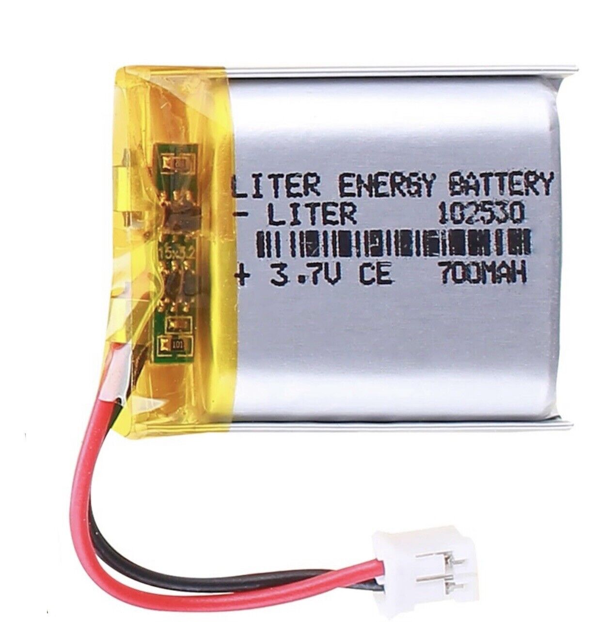 1 X Polymer Lithium Ion Battery LiPo 700mAh 3.7V 102530 10x25x30 Inc JST PH2.0