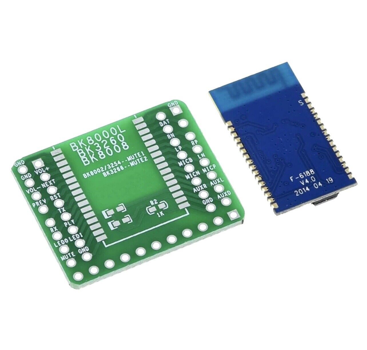 BK8000L Bluetooth-Compatible Stereo Music Player Module DIY Amplifier ...