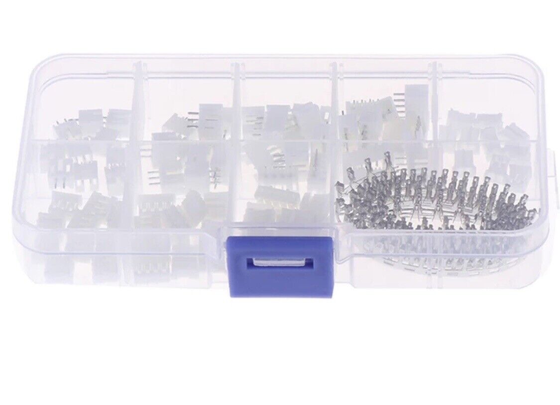 2 X 230pc = 460PCS JST-PH Kit 2/3/4/5Pin PH 2.0mm Metric Pitch Terminal Header