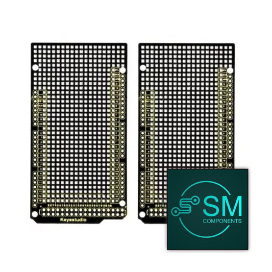 2PCS Keyestudio Mega 2560 Prototype PCB Breakout Board for Arduino DIY Projects