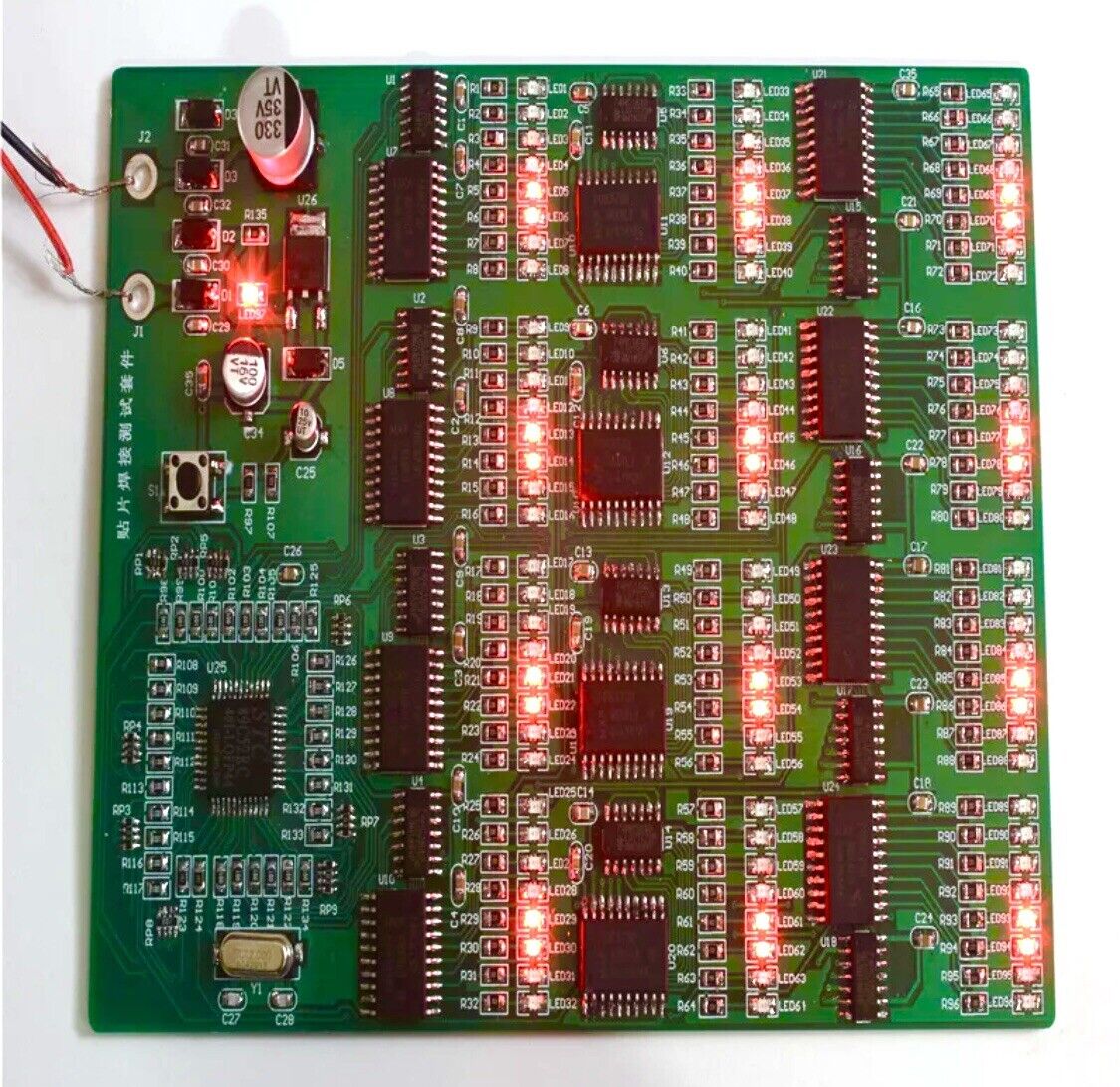 SMT SMD DIY Soldering Practice PCB Kit Surface Mount | All Top Notch SMT SMD DIY Soldering Practice PCB Kit Surface Mount | All Top Notch