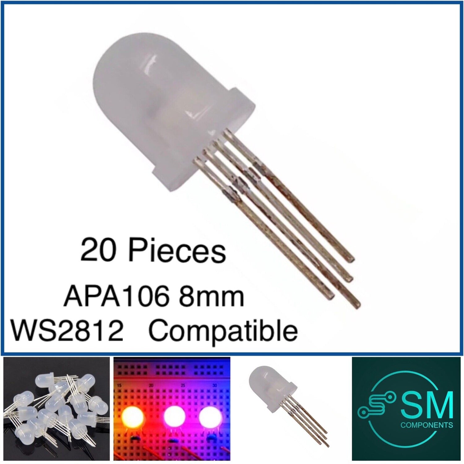 8mm Addressable LED's