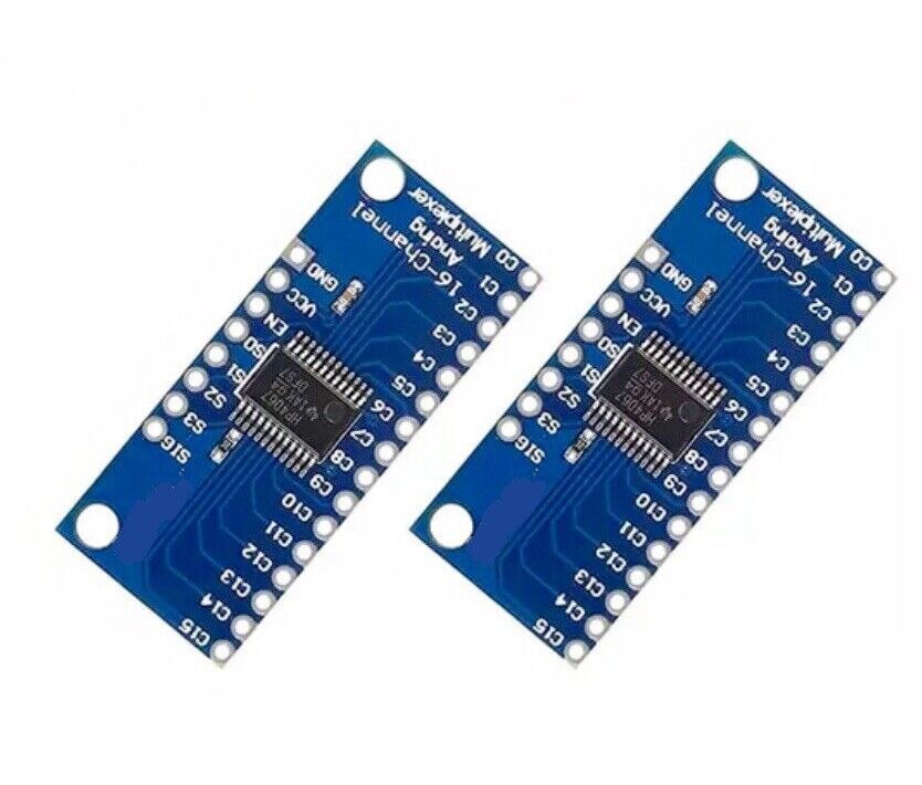 2PCS Multiplexer CD74HC4067 16-Channel Digital Breakout Board 4 X Head Pins DIY