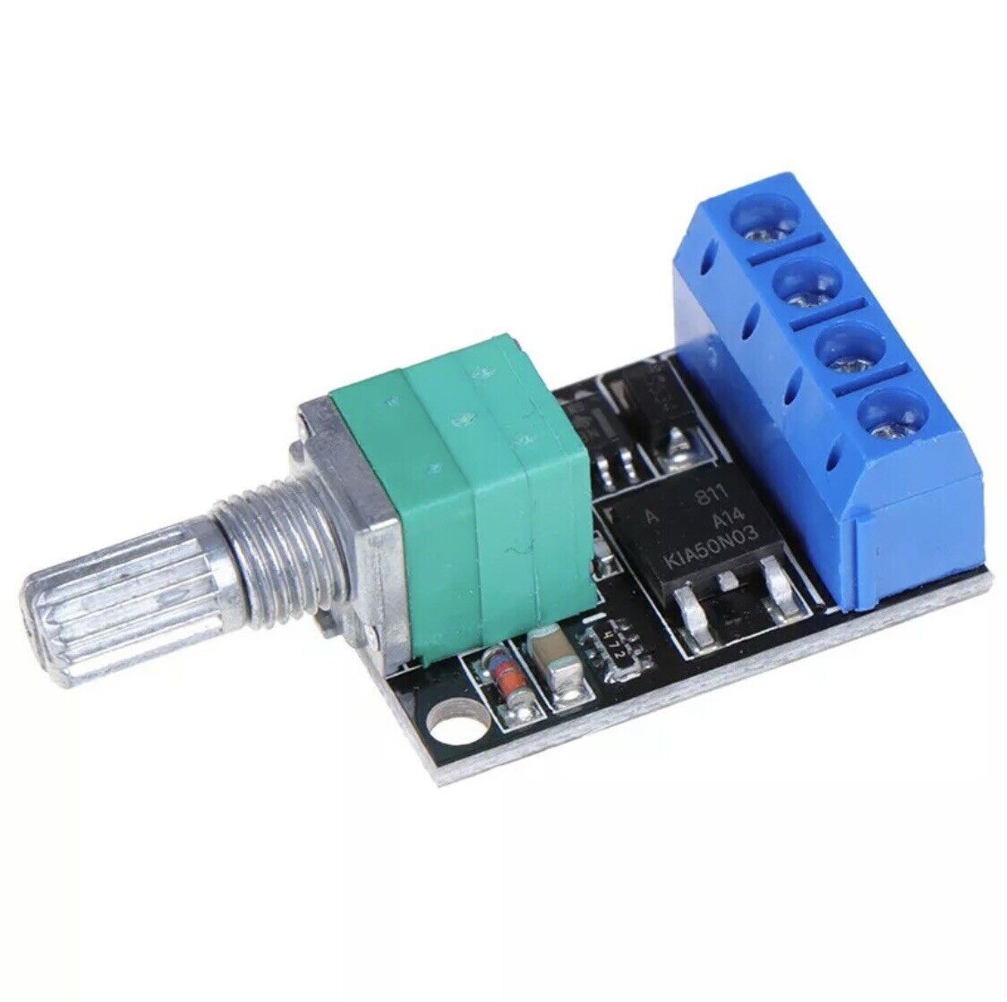 2PCS 5V-16V 10A PWM DC Motor Speed Controller Regulator LED Dimmer Speed DIY