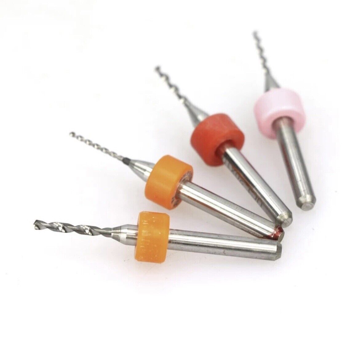 10Pcs 0.6-1.5mm X 38mm Tungsten Carbide Micro Drill Bits Set for DIY PCB